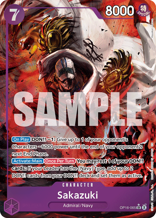 Sakazuki (OP16-065) avatar
